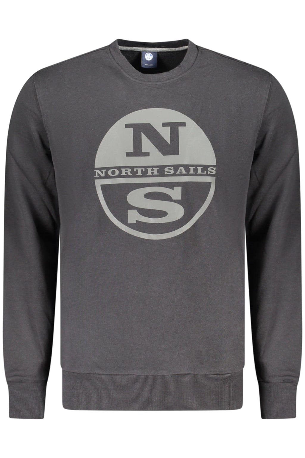NORTH SAILS FELPA SENZA ZIP UOMO NERO - Grandi Firme Lab