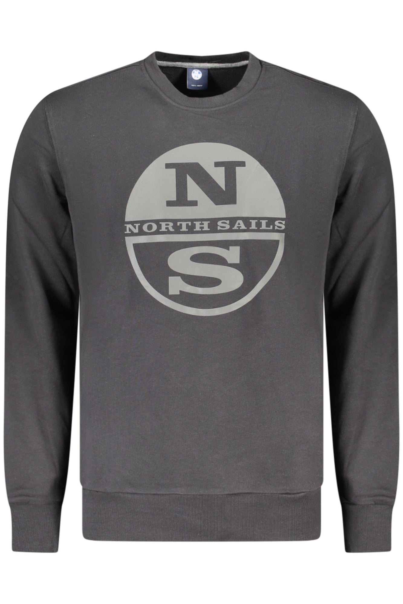 NORTH SAILS FELPA SENZA ZIP UOMO NERO - Grandi Firme Lab