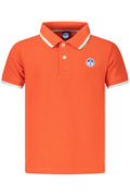 NORTH SAILS POLO MANICHE CORTE BAMBINO ARANCIO - Grandi Firme Lab