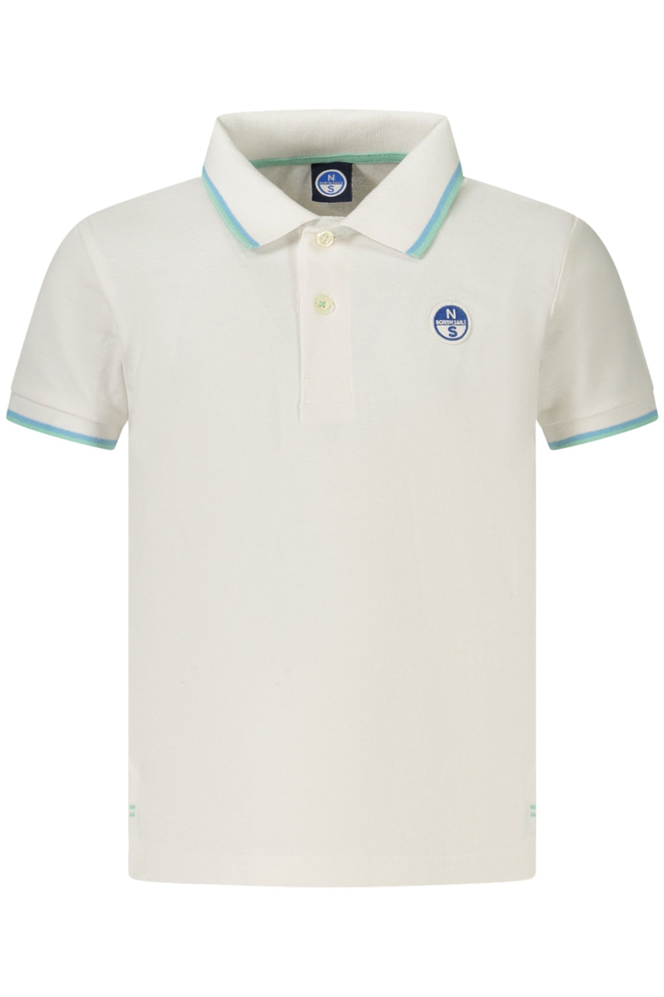 NORTH SAILS POLO MANICHE CORTE BAMBINO BIANCO - Grandi Firme Lab