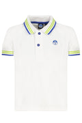 NORTH SAILS POLO MANICHE CORTE BAMBINO BIANCO - Grandi Firme Lab