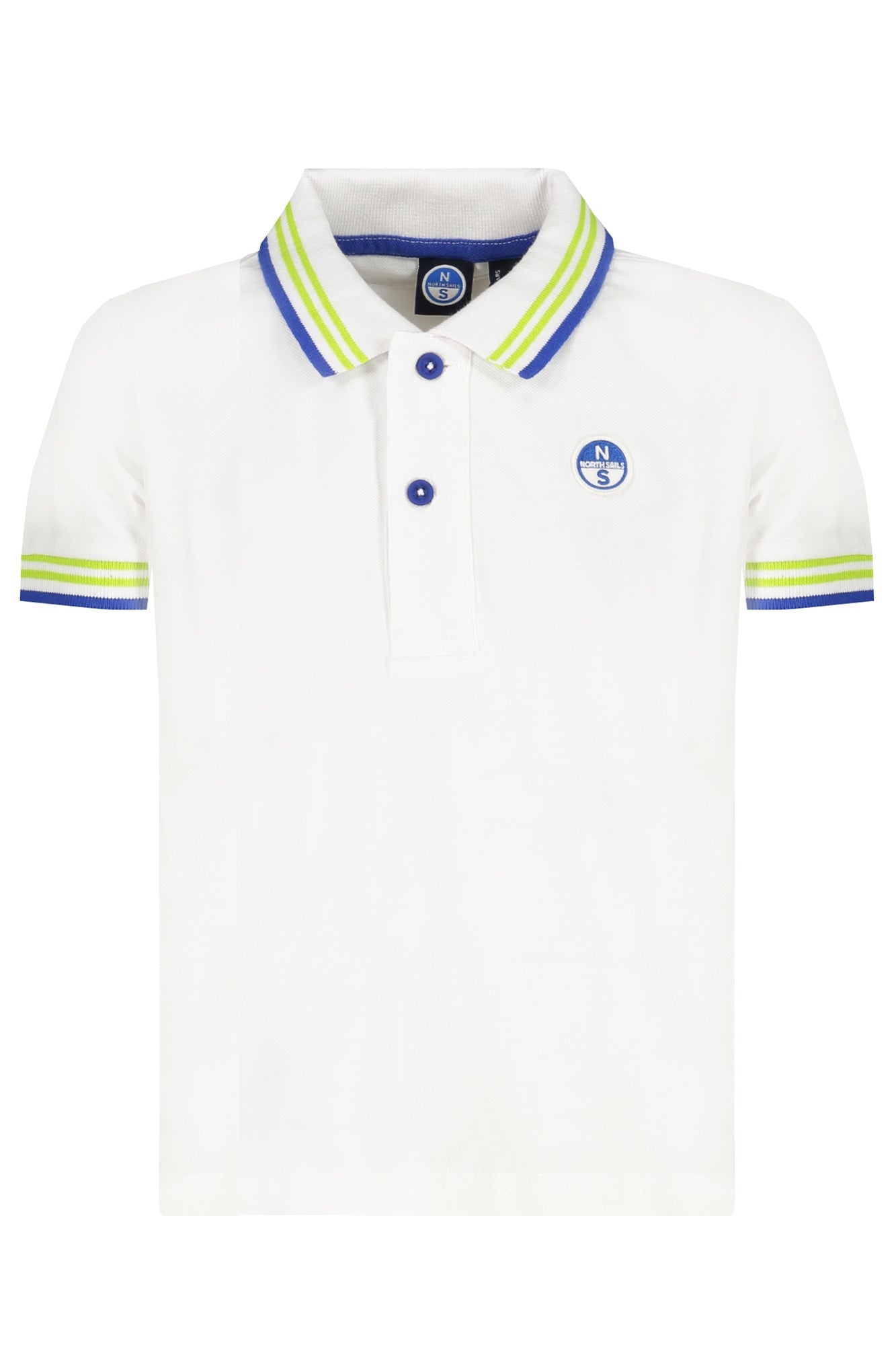 NORTH SAILS POLO MANICHE CORTE BAMBINO BIANCO - Grandi Firme Lab