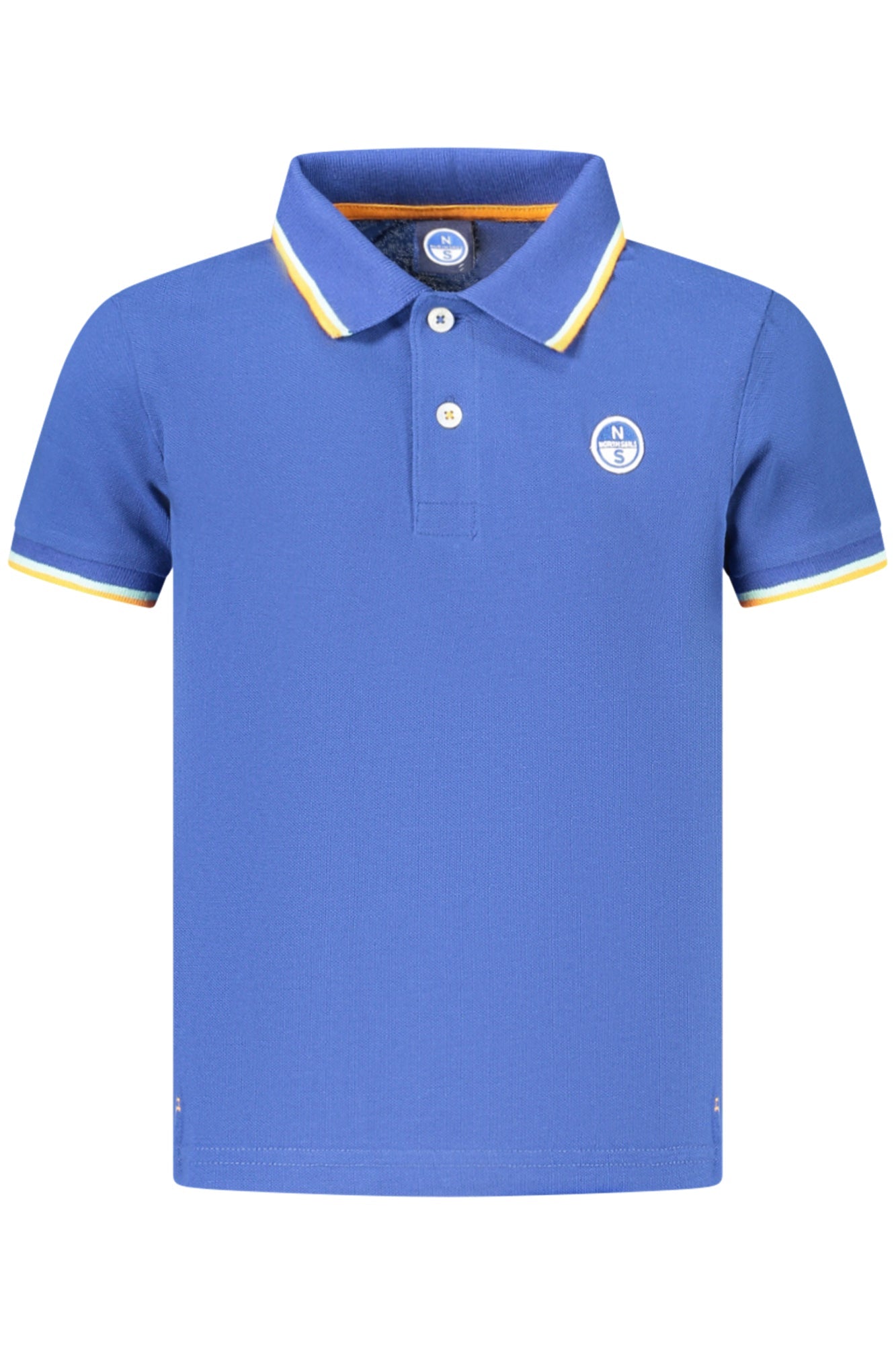 NORTH SAILS POLO MANICHE CORTE BAMBINO BLU - Grandi Firme Lab