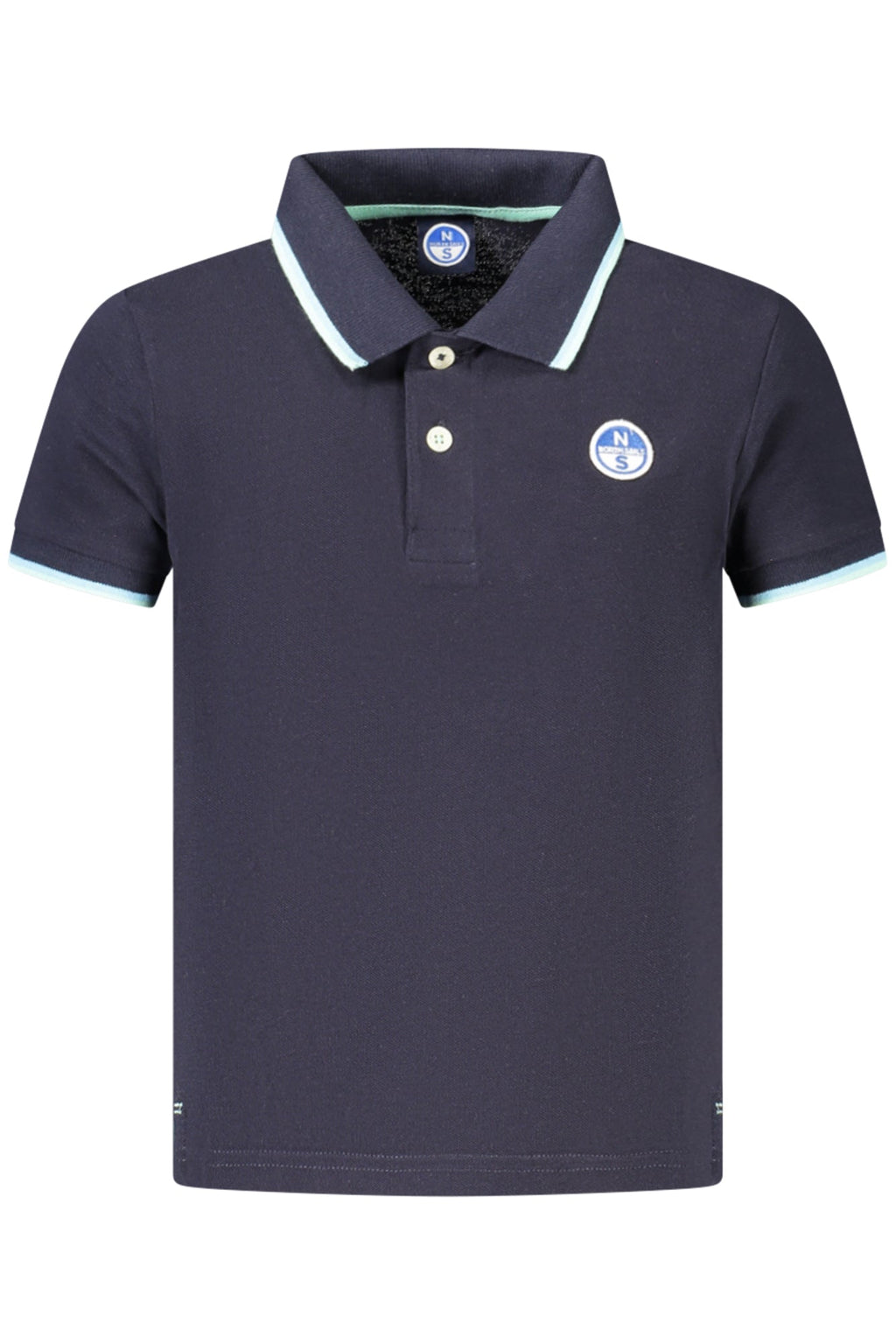 NORTH SAILS POLO MANICHE CORTE BAMBINO BLU - Grandi Firme Lab