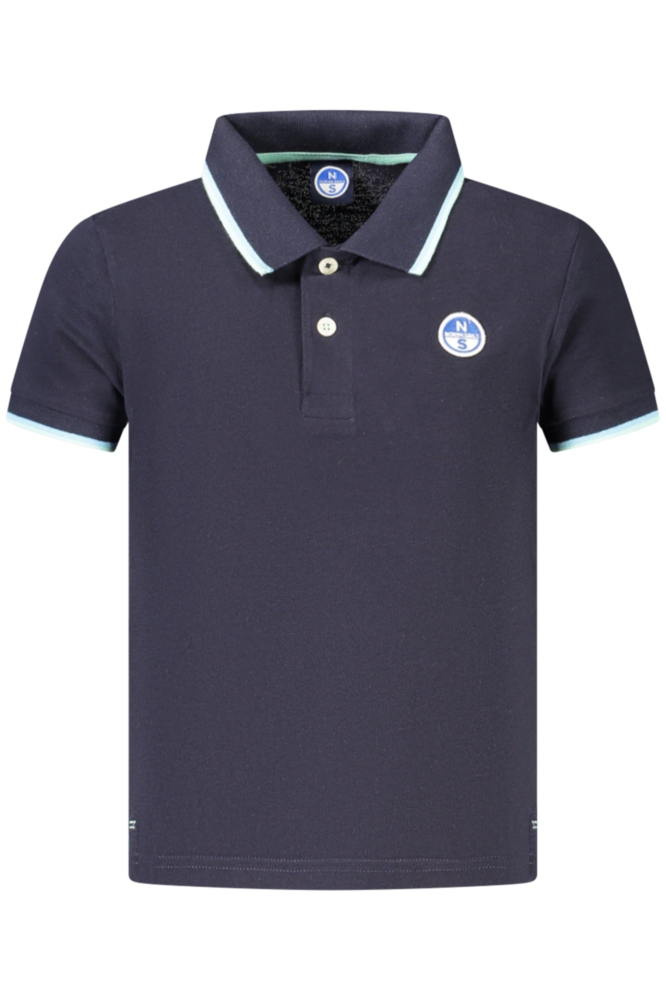 NORTH SAILS POLO MANICHE CORTE BAMBINO BLU - Grandi Firme Lab
