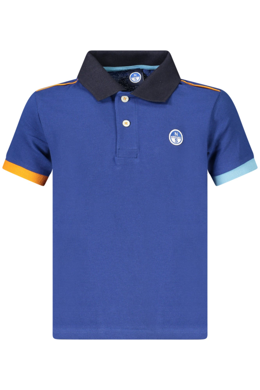 NORTH SAILS POLO MANICHE CORTE BAMBINO BLU - Grandi Firme Lab