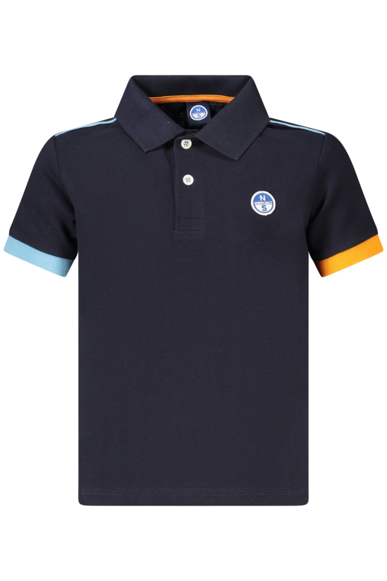 NORTH SAILS POLO MANICHE CORTE BAMBINO BLU - Grandi Firme Lab