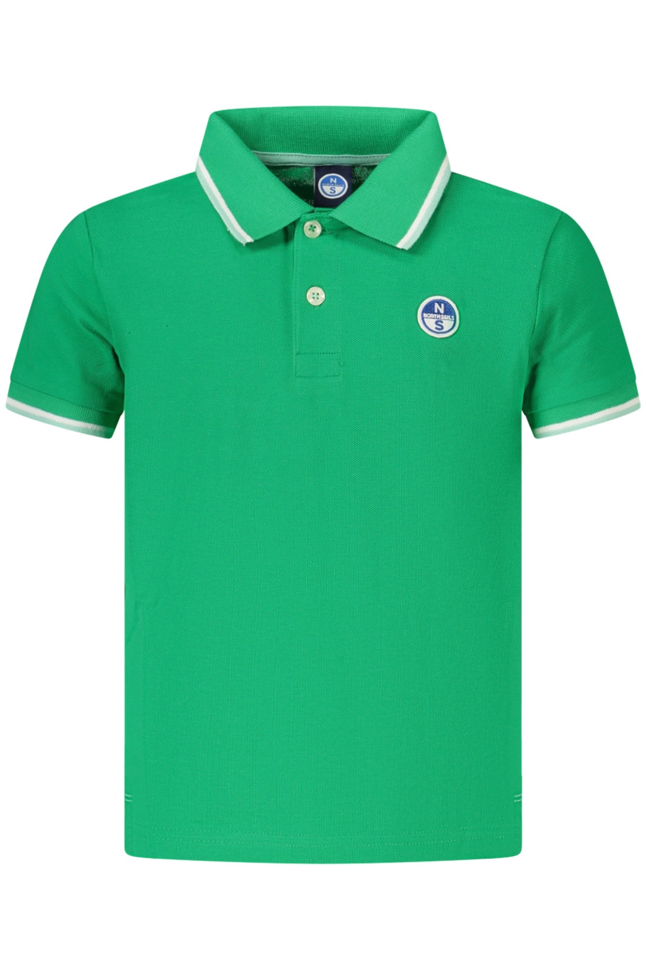 NORTH SAILS POLO MANICHE CORTE BAMBINO VERDE - Grandi Firme Lab