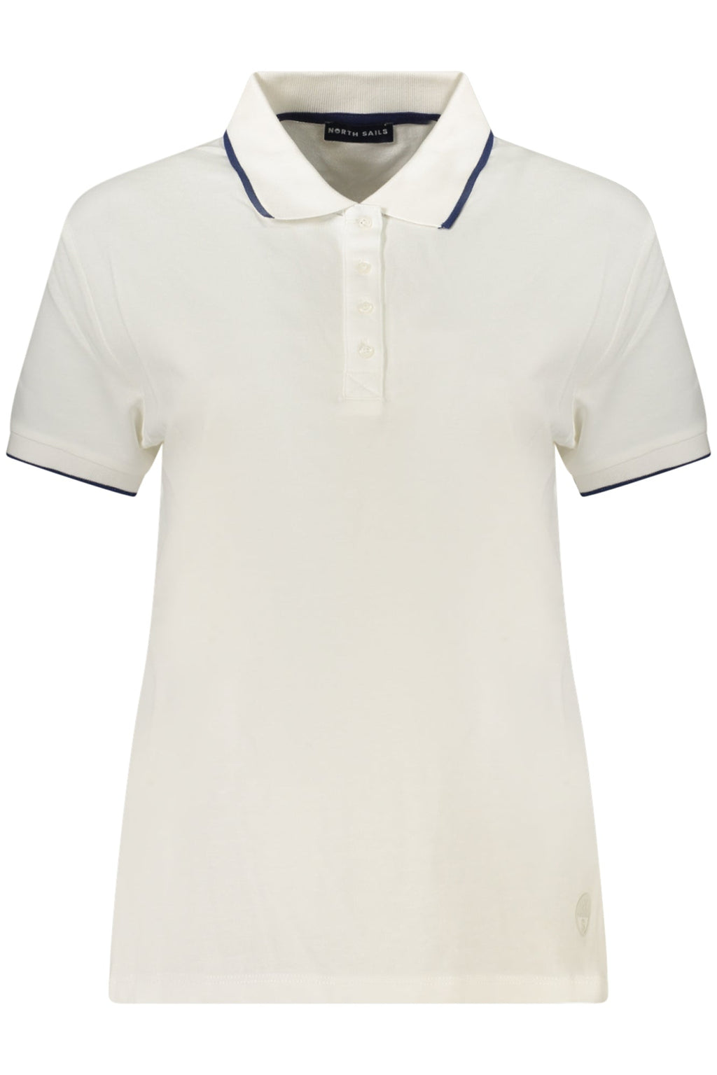 NORTH SAILS POLO MANICHE CORTE DONNA BIANCO - Grandi Firme Lab