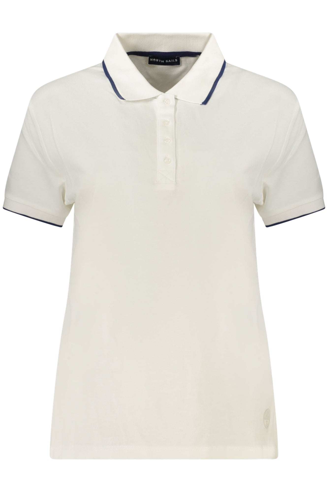 NORTH SAILS POLO MANICHE CORTE DONNA BIANCO - Grandi Firme Lab