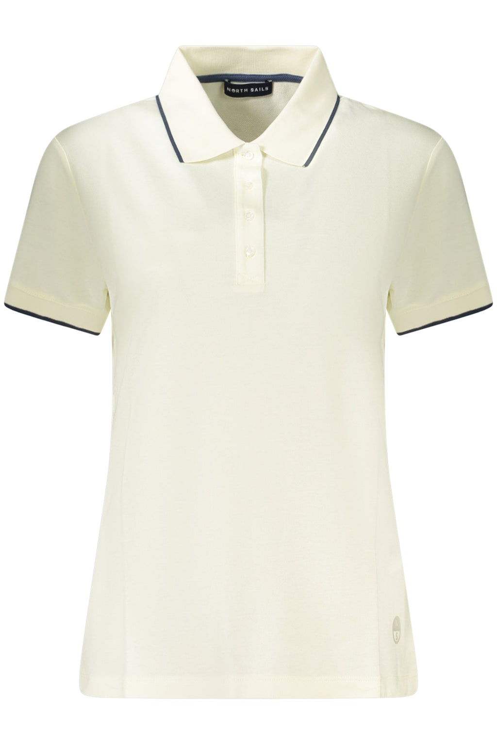 NORTH SAILS POLO MANICHE CORTE DONNA BIANCO - Grandi Firme Lab