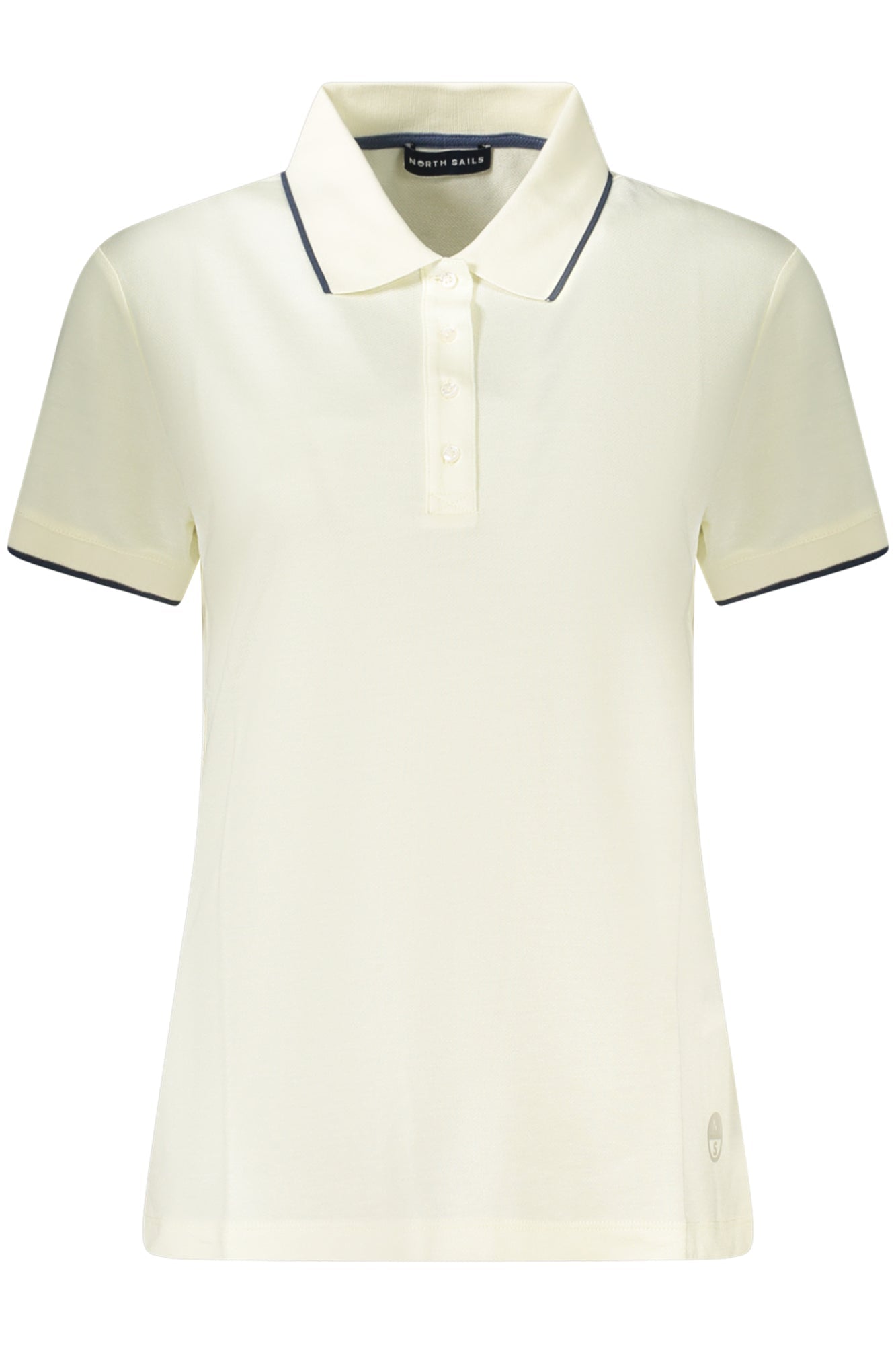 NORTH SAILS POLO MANICHE CORTE DONNA BIANCO - Grandi Firme Lab