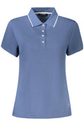 NORTH SAILS POLO MANICHE CORTE DONNA BLU - Grandi Firme Lab