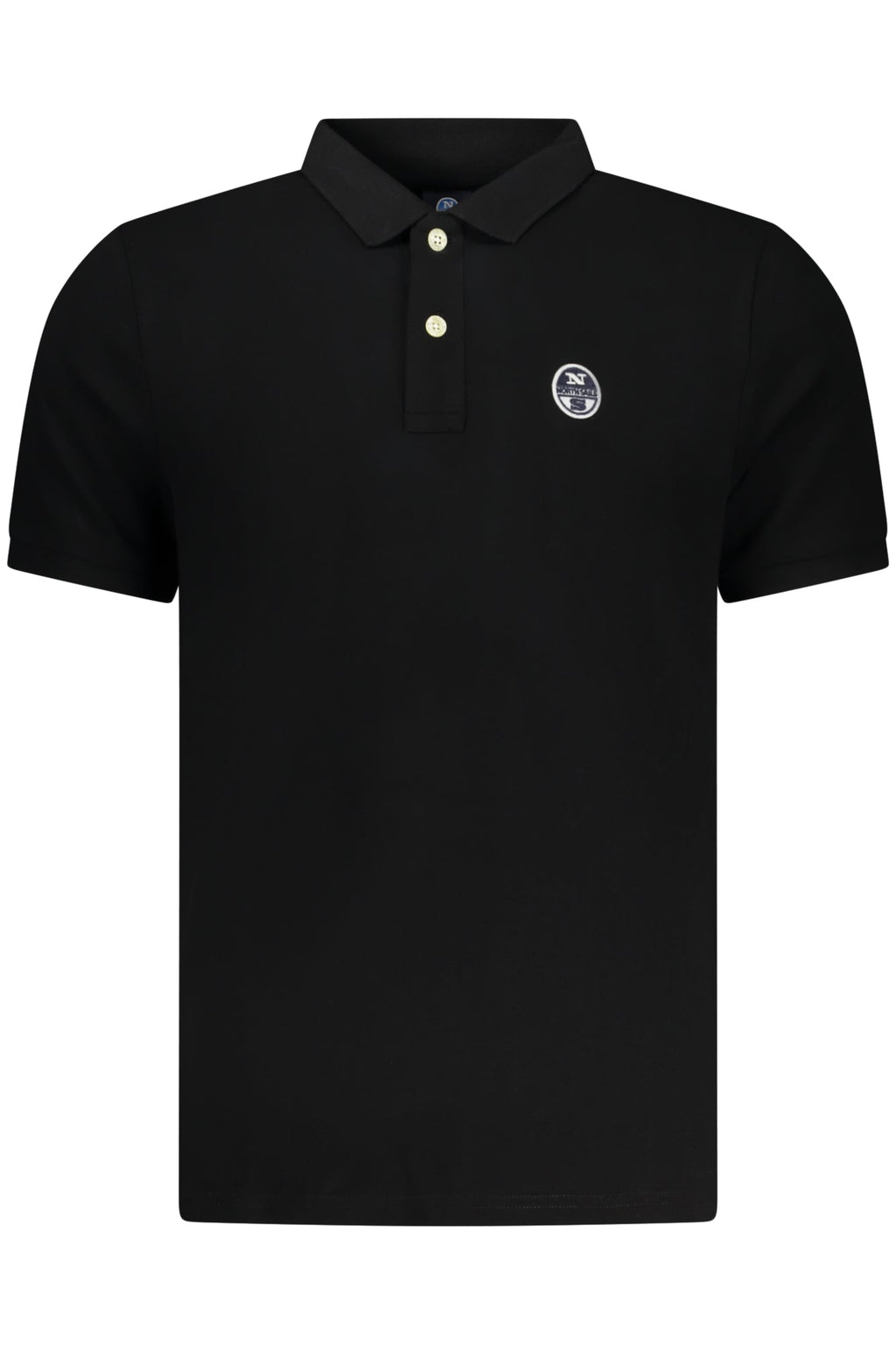 NORTH SAILS POLO MANICHE CORTE UOMO NERO - Grandi Firme Lab