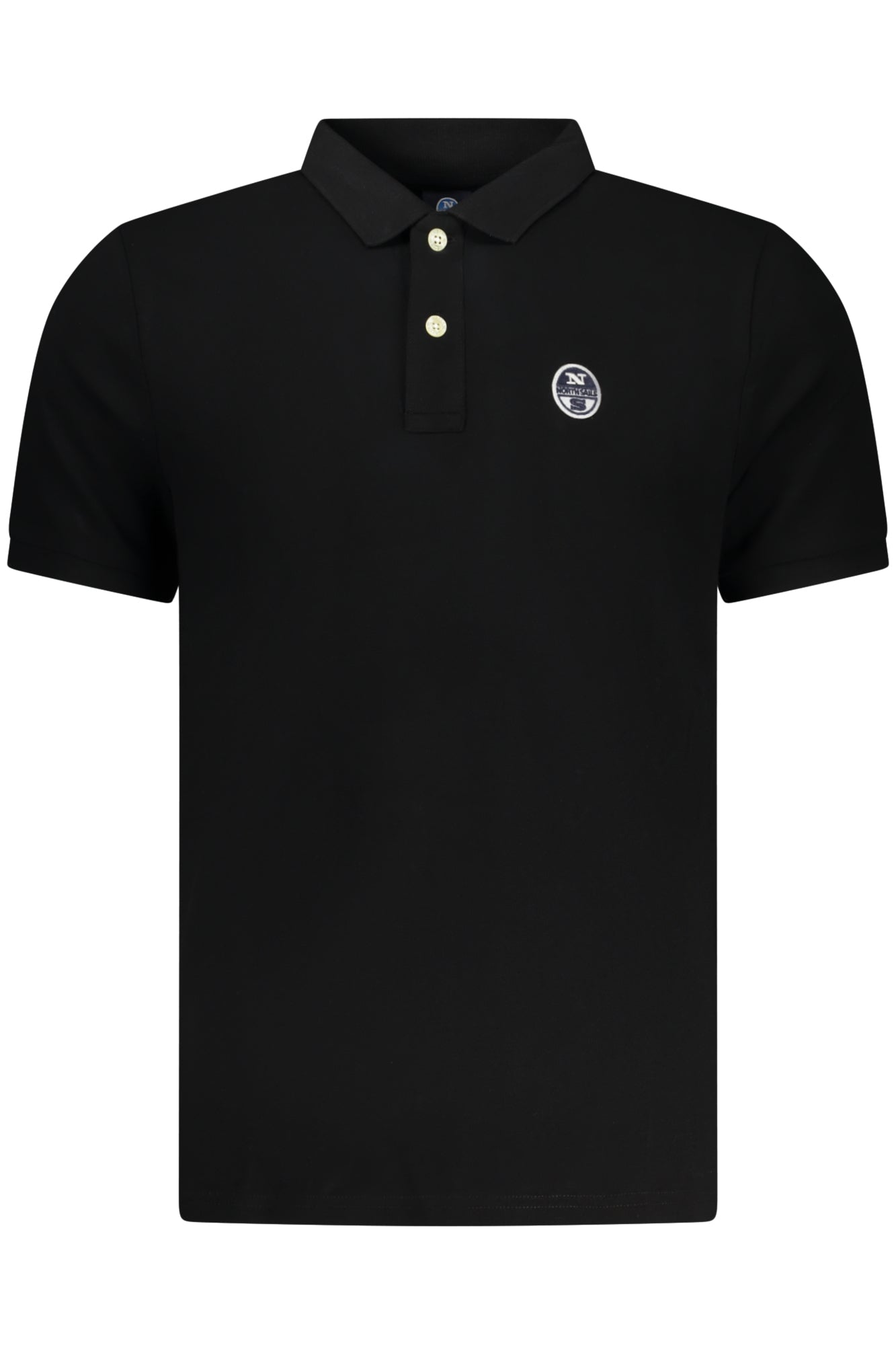 NORTH SAILS POLO MANICHE CORTE UOMO NERO - Grandi Firme Lab