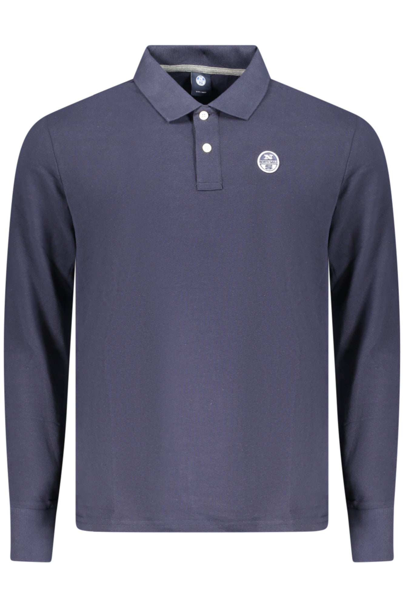 NORTH SAILS POLO MANICHE LUNGHE UOMO BLU - Grandi Firme Lab