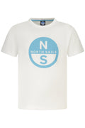 NORTH SAILS T-SHIRT MANICHE CORTE BAMBINO BIANCO - Grandi Firme Lab