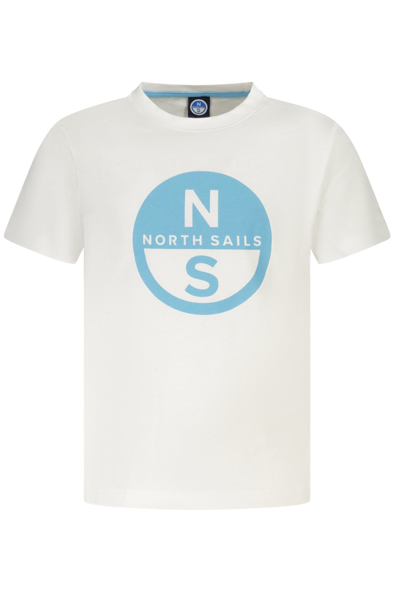 NORTH SAILS T-SHIRT MANICHE CORTE BAMBINO BIANCO - Grandi Firme Lab