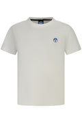 NORTH SAILS T-SHIRT MANICHE CORTE BAMBINO BIANCO - Grandi Firme Lab