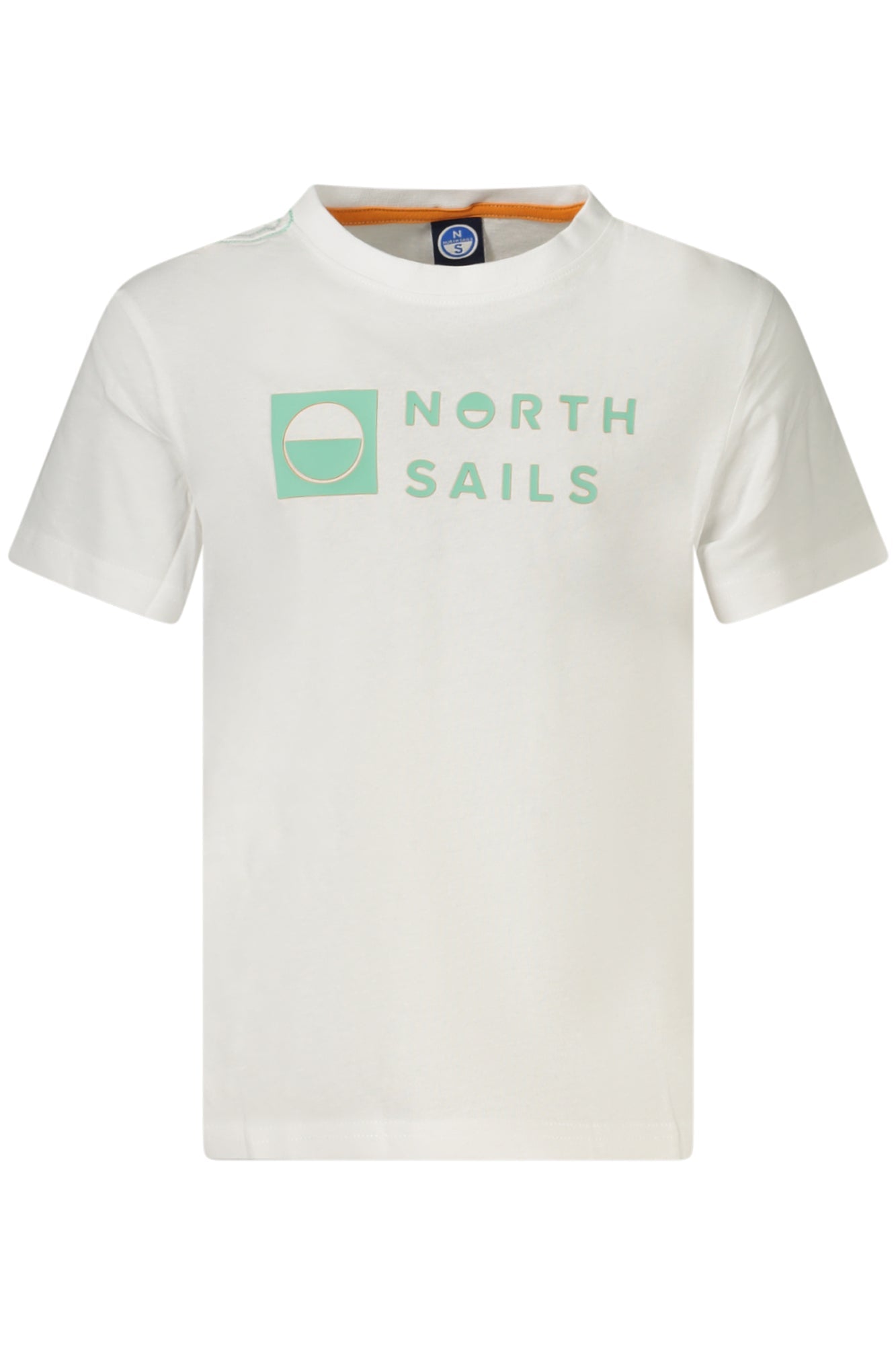 NORTH SAILS T-SHIRT MANICHE CORTE BAMBINO BIANCO - Grandi Firme Lab