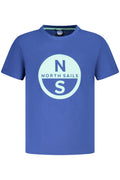 NORTH SAILS T-SHIRT MANICHE CORTE BAMBINO BLU - Grandi Firme Lab