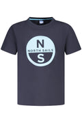 NORTH SAILS T-SHIRT MANICHE CORTE BAMBINO BLU - Grandi Firme Lab