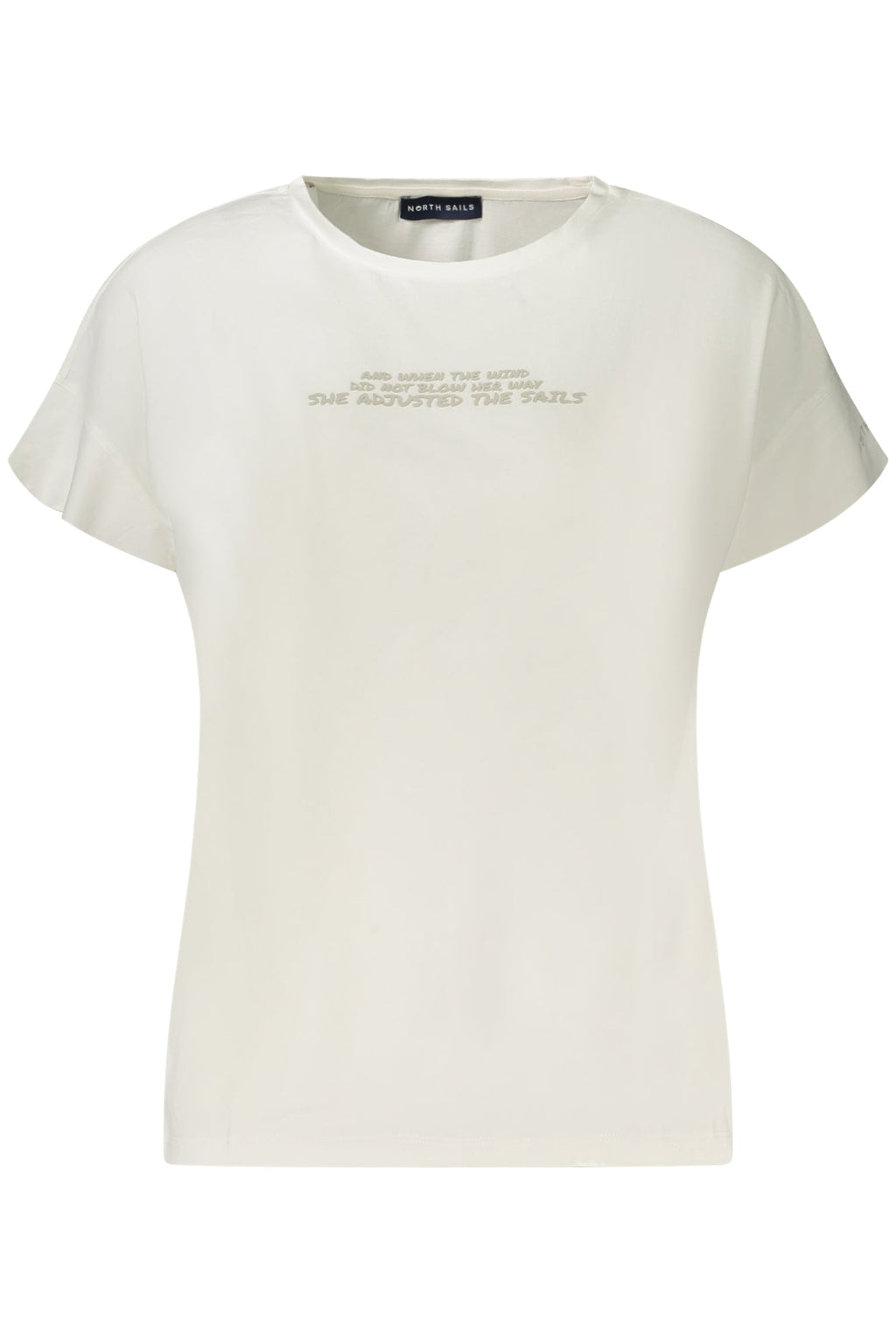 NORTH SAILS T-SHIRT MANICHE CORTE DONNA BIANCO - Grandi Firme Lab