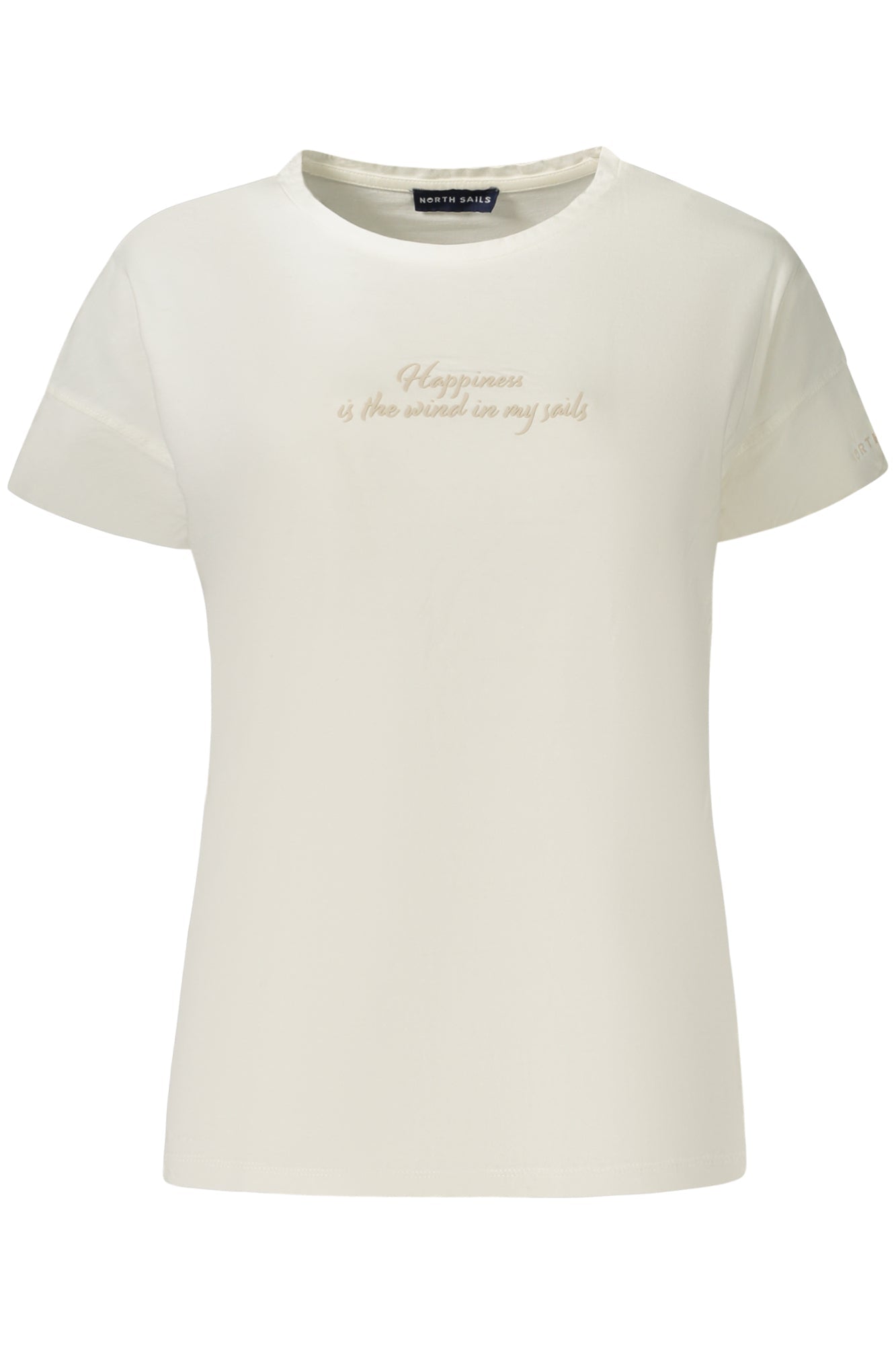 NORTH SAILS T-SHIRT MANICHE CORTE DONNA BIANCO - Grandi Firme Lab
