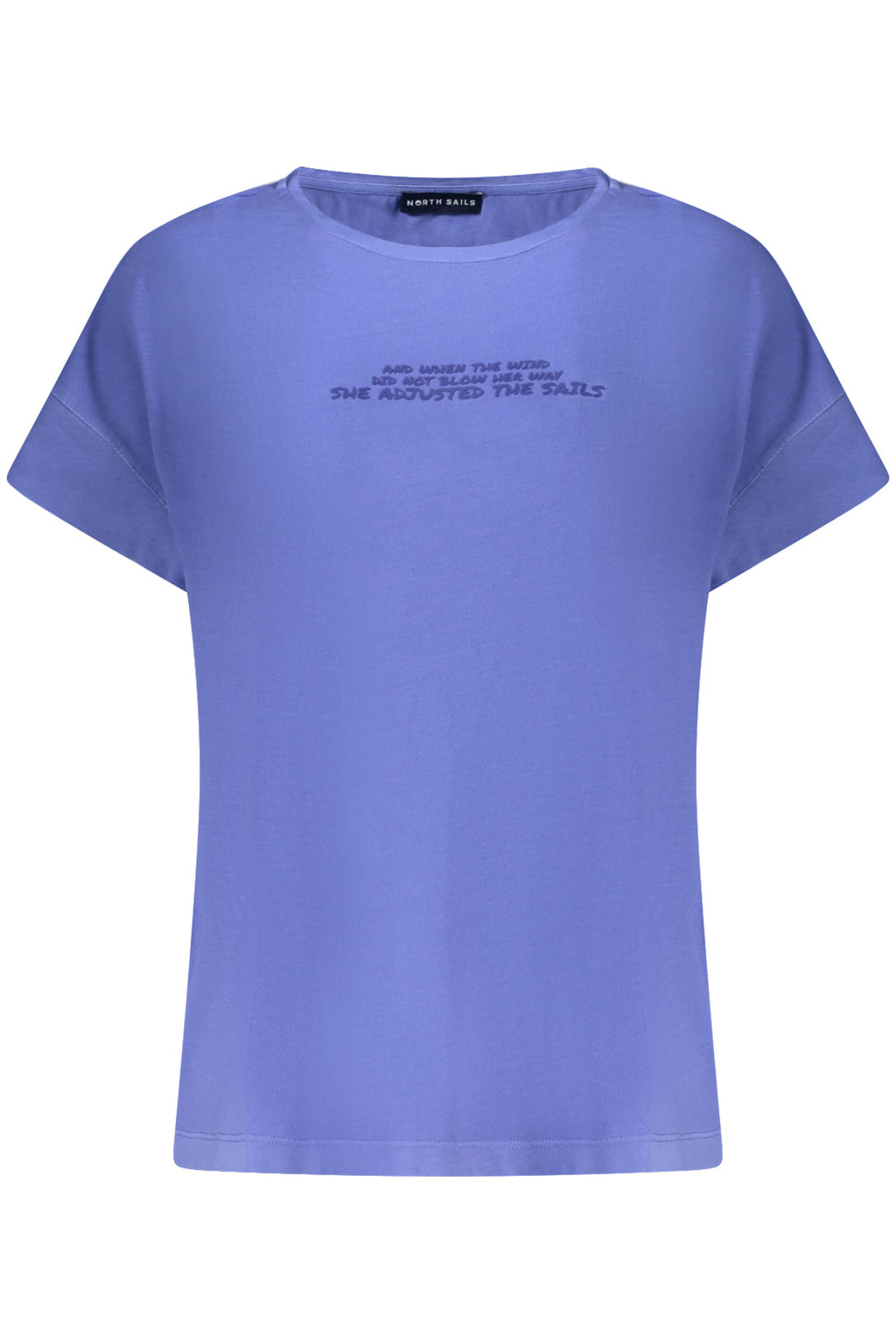 NORTH SAILS T-SHIRT MANICHE CORTE DONNA BLU - Grandi Firme Lab