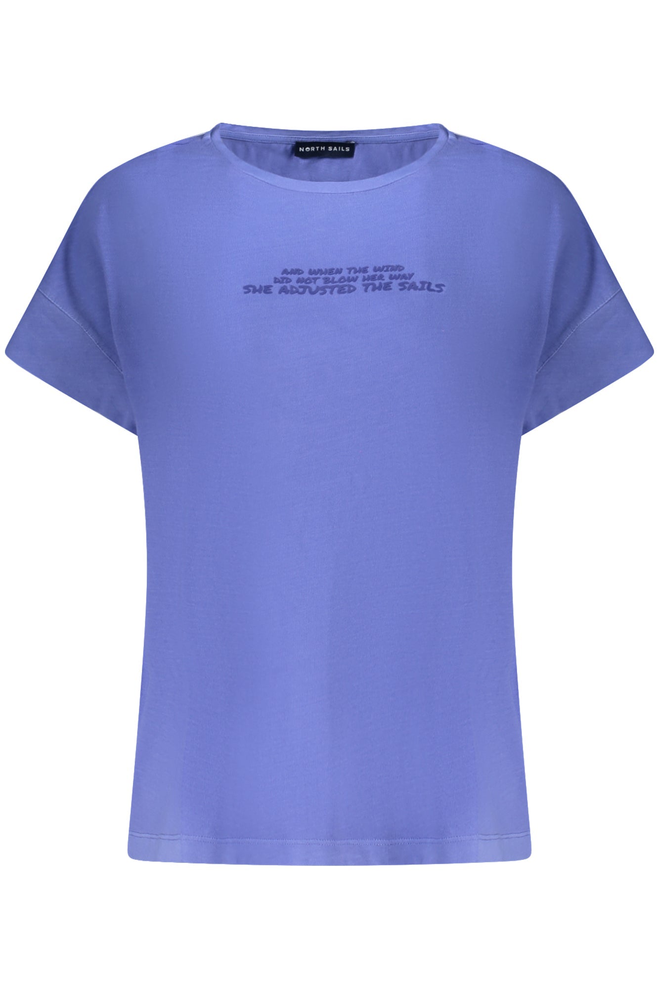 NORTH SAILS T-SHIRT MANICHE CORTE DONNA BLU - Grandi Firme Lab