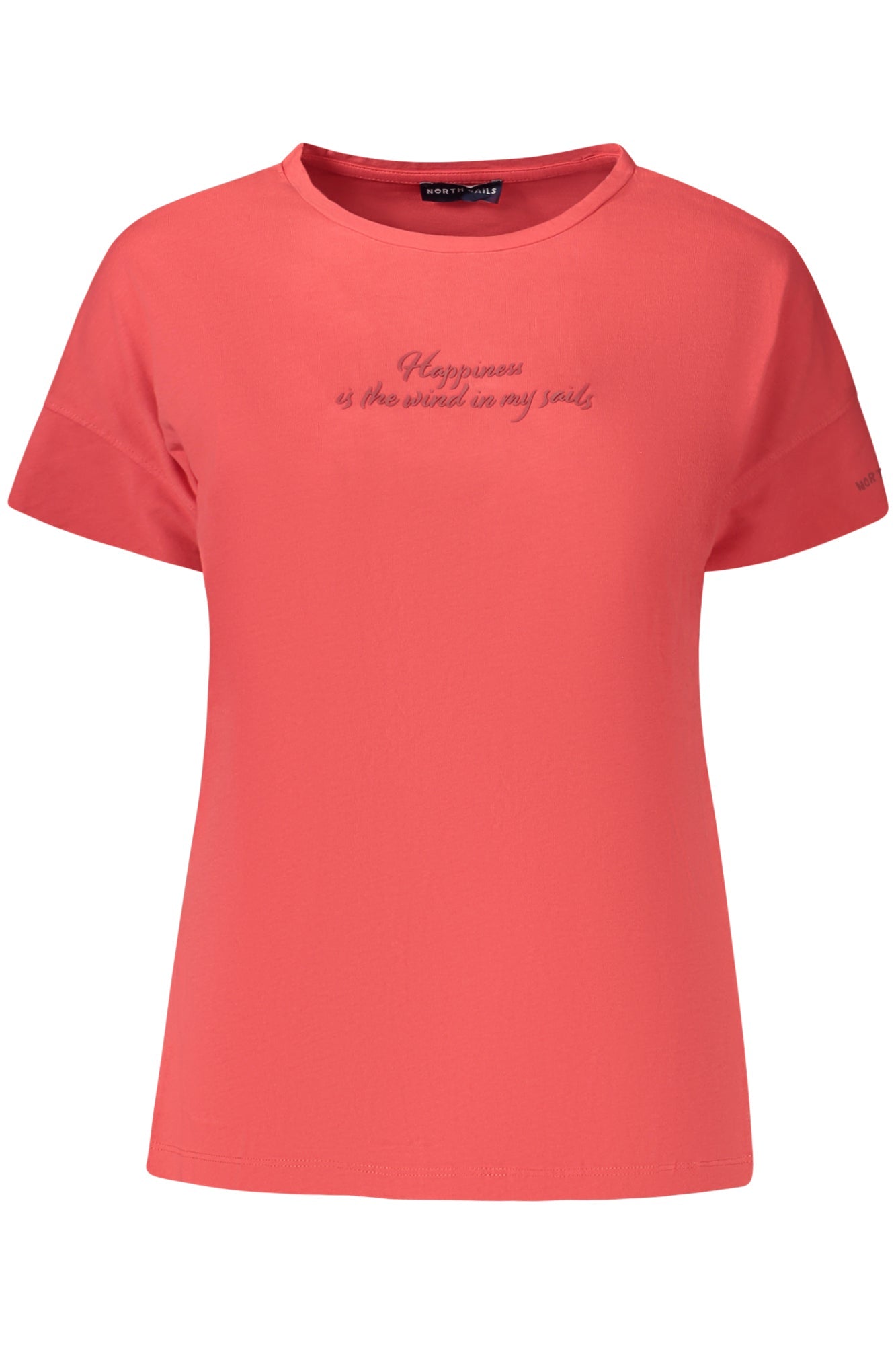 NORTH SAILS T-SHIRT MANICHE CORTE DONNA ROSSO - Grandi Firme Lab
