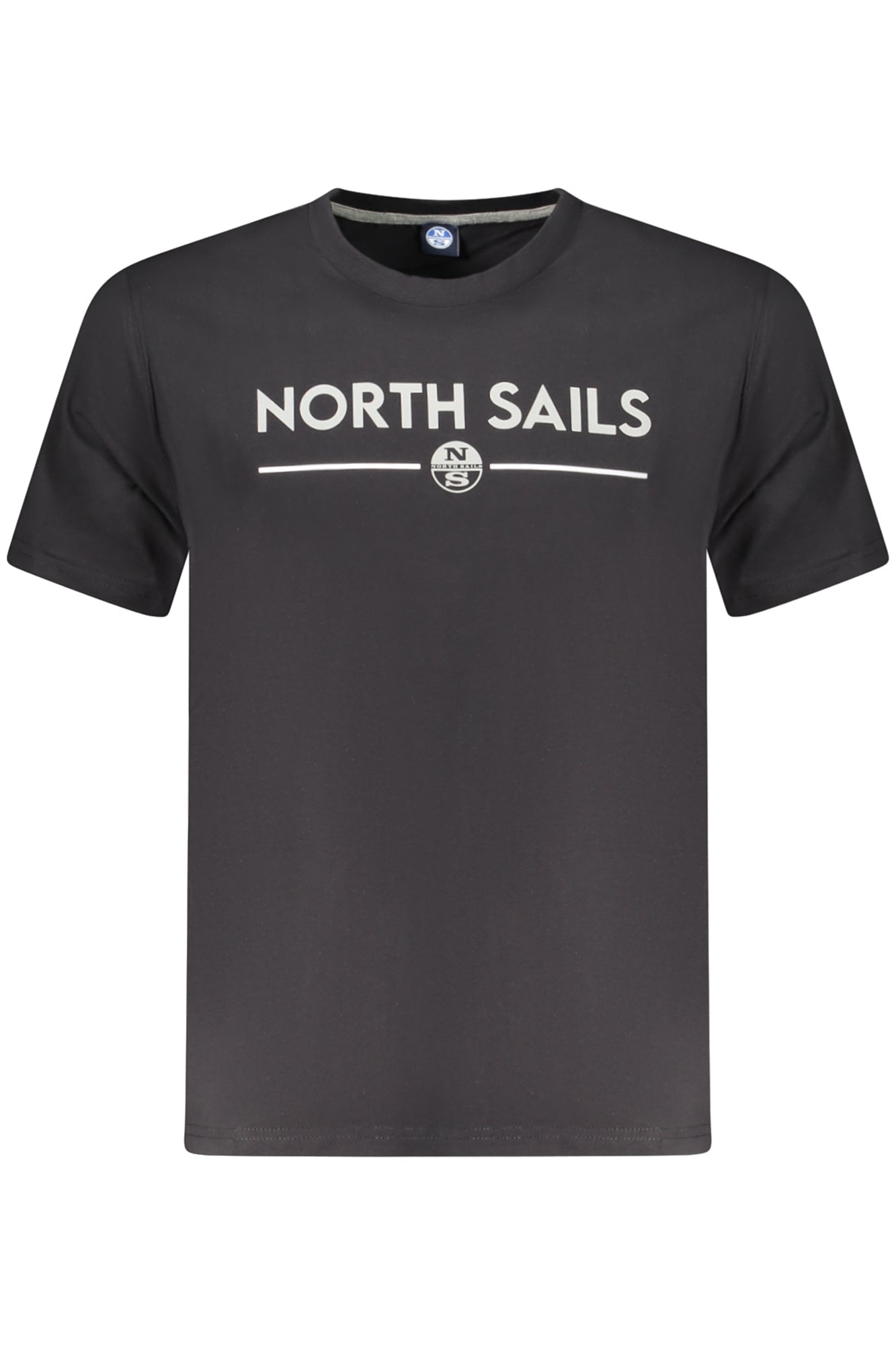 NORTH SAILS T-SHIRT MANICHE CORTE UOMO NERO - Grandi Firme Lab