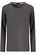 NORTH SAILS T - SHIRT MANICHE LUNGHE DONNA NERO - Grandi Firme Lab
