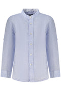 NORTH SAILS CAMICIA MANICHE LUNGHE BAMBINO AZZURRO