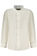 NORTH SAILS CAMICIA MANICHE LUNGHE BAMBINO BIANCO