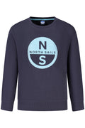 NORTH SAILS FELPA SENZA ZIP BAMBINO BLU