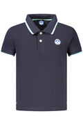 NORTH SAILS POLO MANICHE CORTE BAMBINO BLU