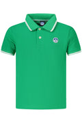 NORTH SAILS POLO MANICHE CORTE BAMBINO VERDE