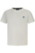 NORTH SAILS T-SHIRT MANICHE CORTE BAMBINO BIANCO