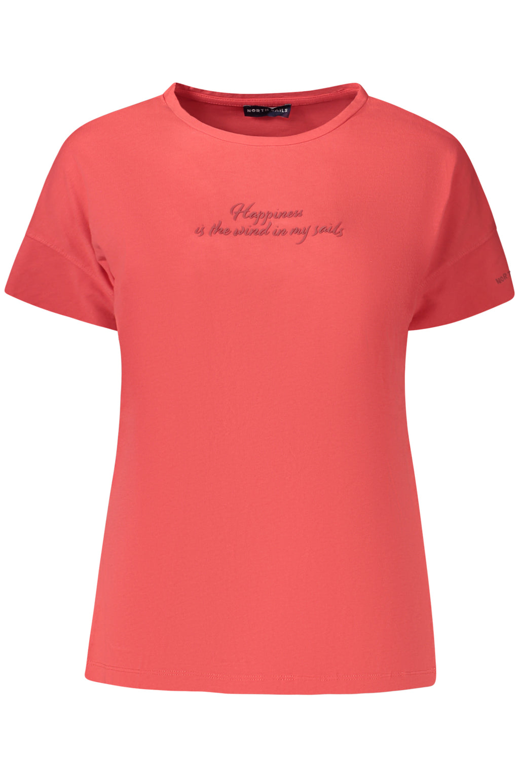 NORTH SAILS T-SHIRT MANICHE CORTE DONNA ROSSO