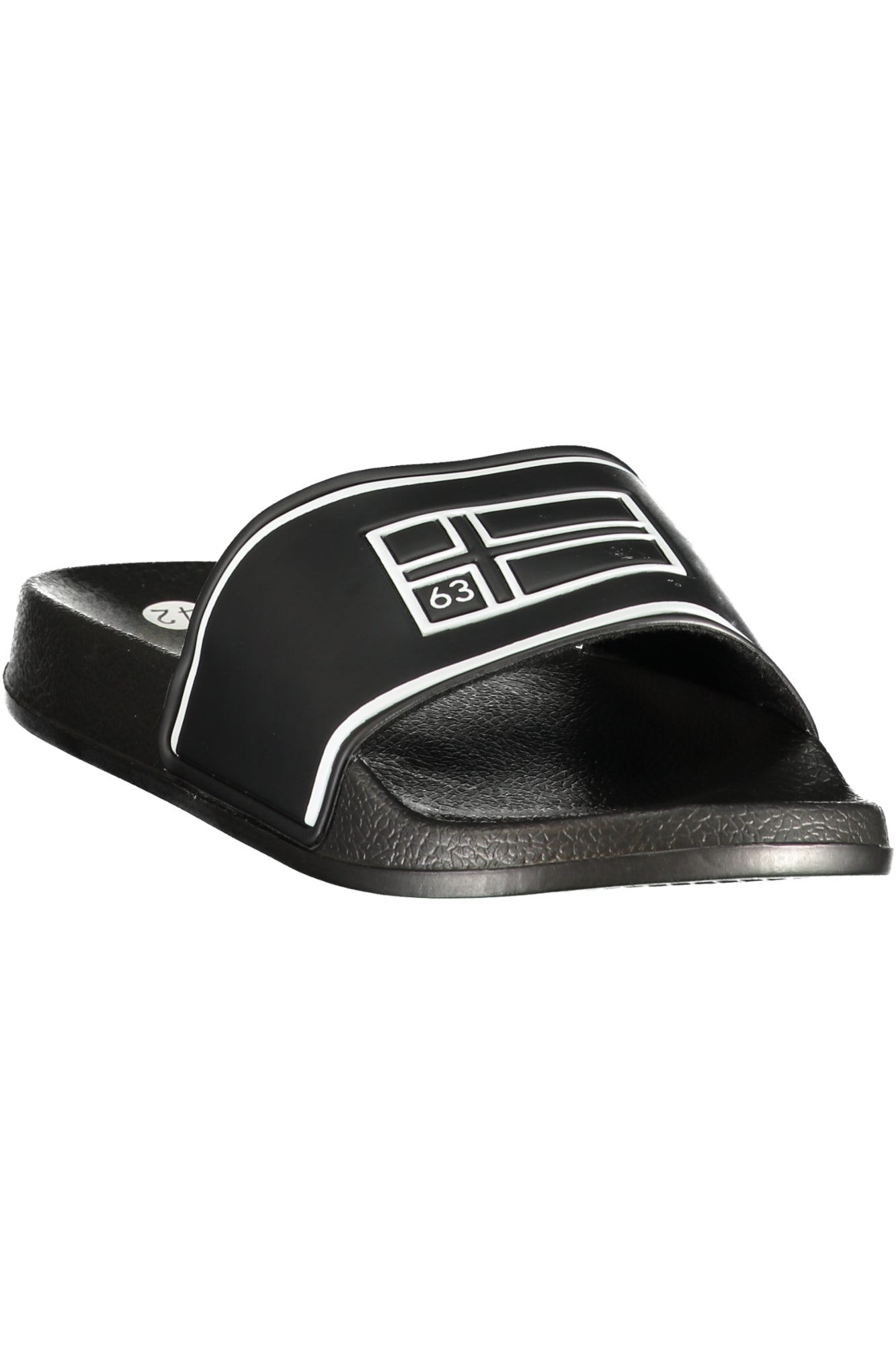 NORWAY 1963 CALZATURA CIABATTA UOMO NERO - Grandi Firme Lab