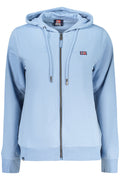 NORWAY 1963 FELPA CON ZIP DONNA AZZURRO - Grandi Firme Lab