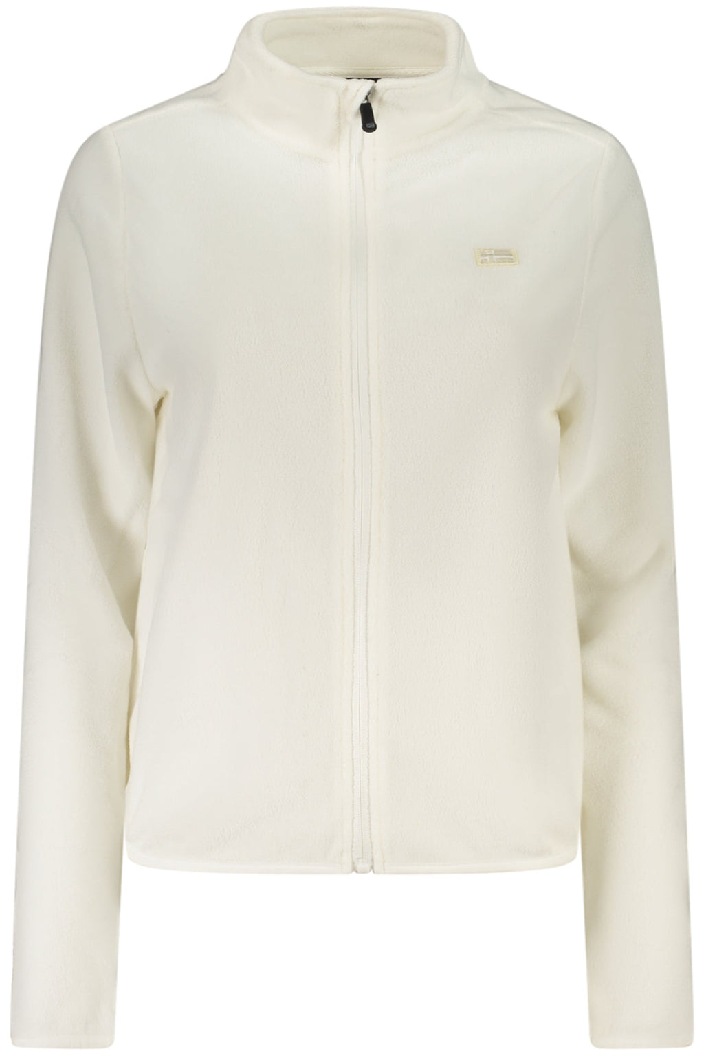 NORWAY 1963 FELPA CON ZIP DONNA BIANCO - Grandi Firme Lab