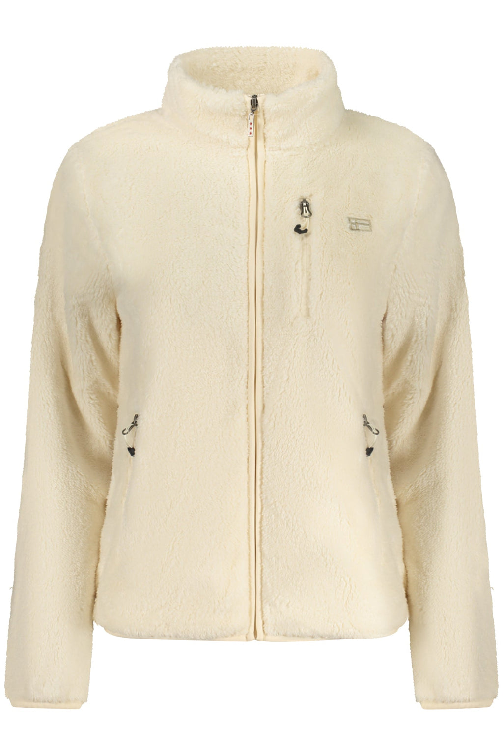 NORWAY 1963 FELPA CON ZIP DONNA BIANCO - Grandi Firme Lab