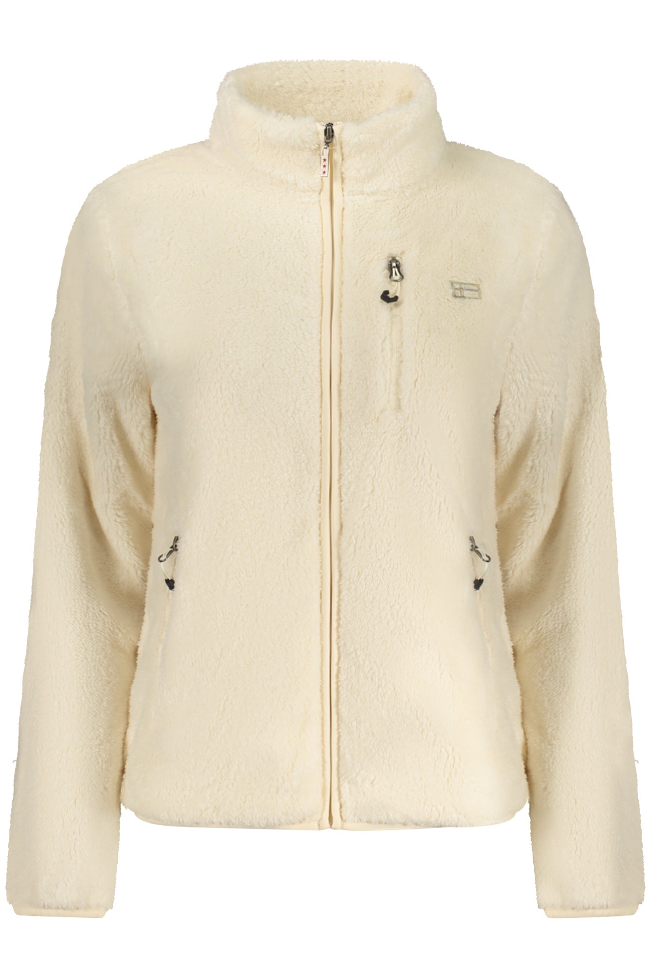 NORWAY 1963 FELPA CON ZIP DONNA BIANCO - Grandi Firme Lab