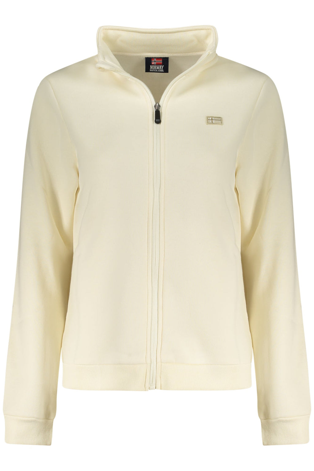 NORWAY 1963 FELPA CON ZIP DONNA BIANCO - Grandi Firme Lab