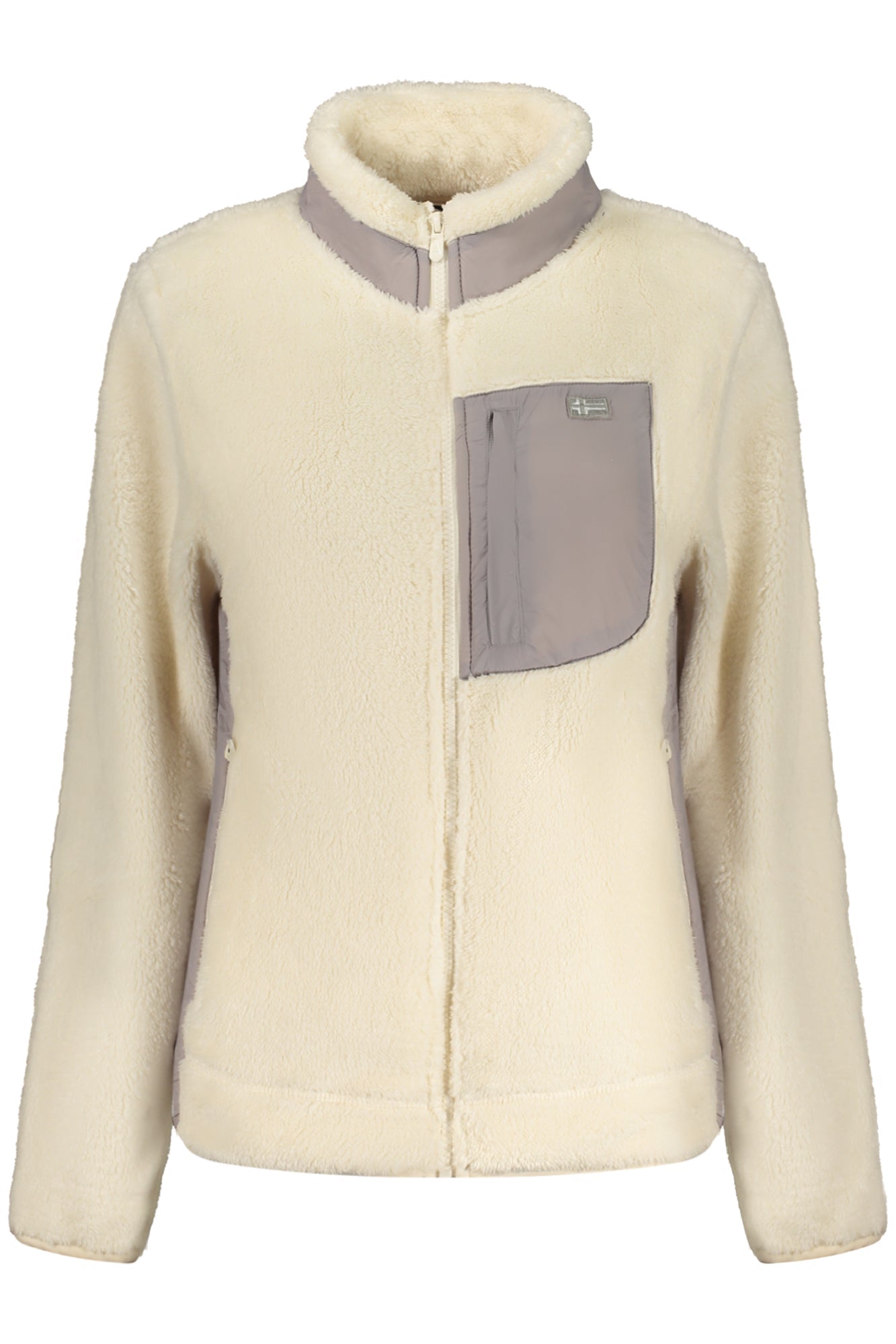 NORWAY 1963 FELPA CON ZIP DONNA BIANCO - Grandi Firme Lab
