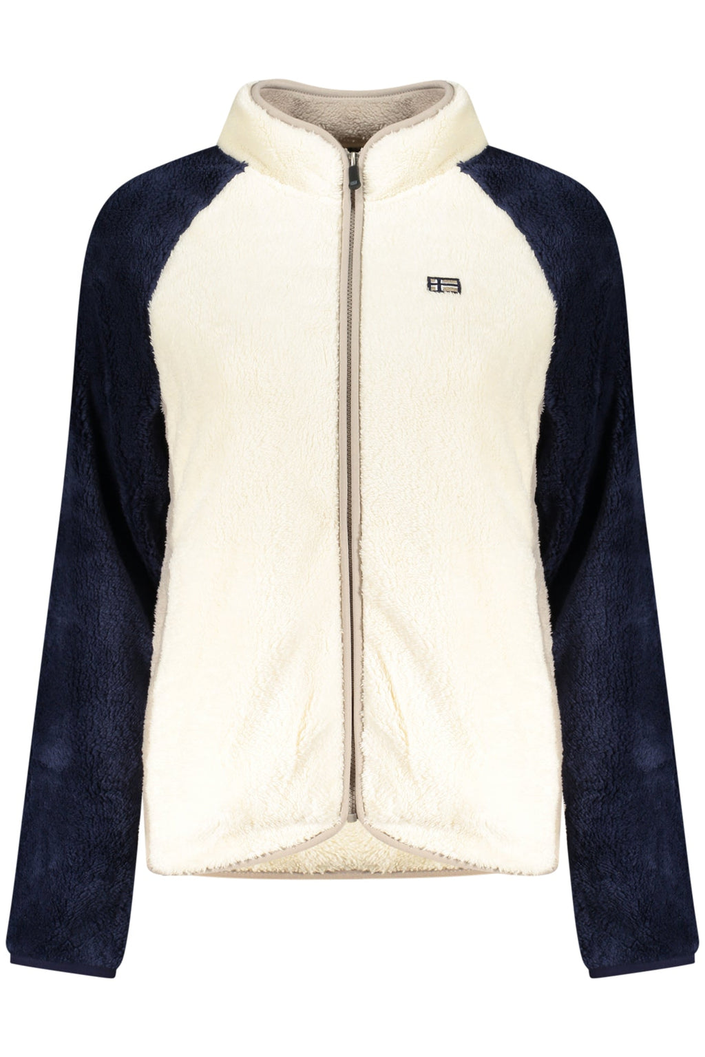 NORWAY 1963 FELPA CON ZIP DONNA BIANCO - Grandi Firme Lab