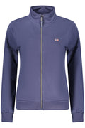 NORWAY 1963 FELPA CON ZIP DONNA BLU - Grandi Firme Lab