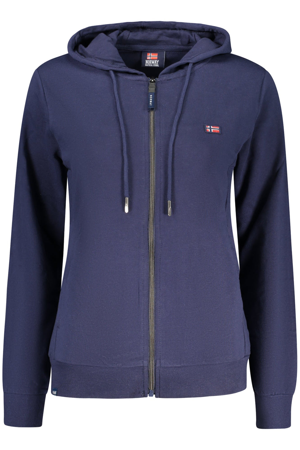 NORWAY 1963 FELPA CON ZIP DONNA BLU - Grandi Firme Lab